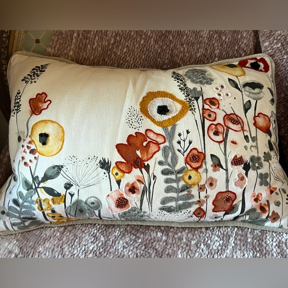 Target Other - Decorative Color Flower Accent Pillow